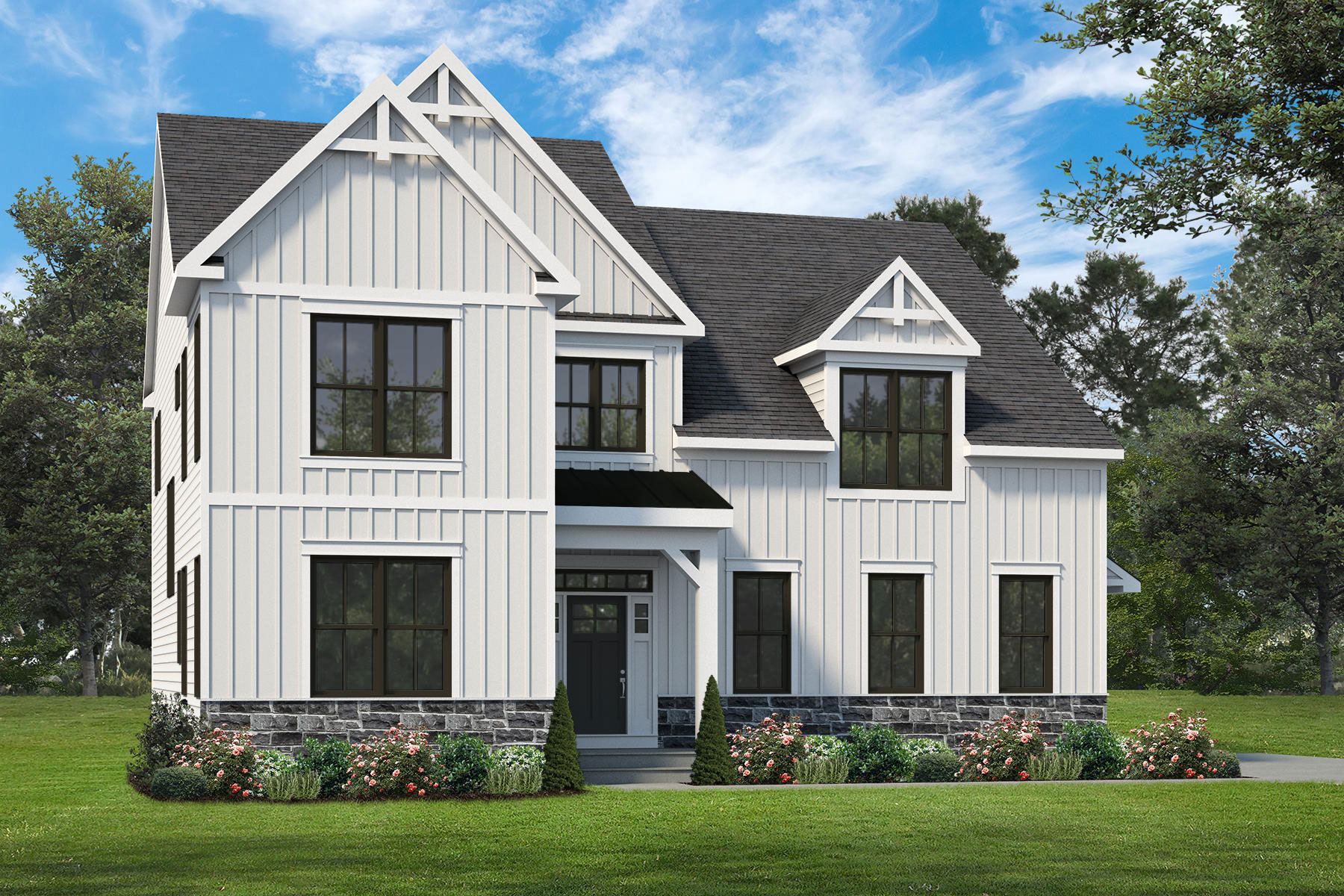 Dartmouth: 4-6 Bed / 3.5-5.5 Bath Floor Plan - Foxlane Homes