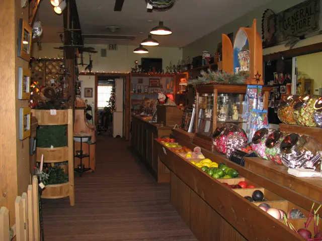 Interior of Hudson's General Store