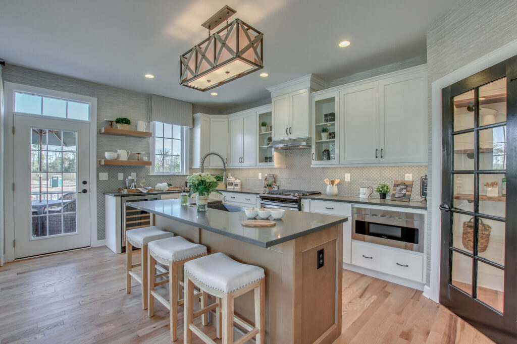 Cambridge townhome interior kitchen