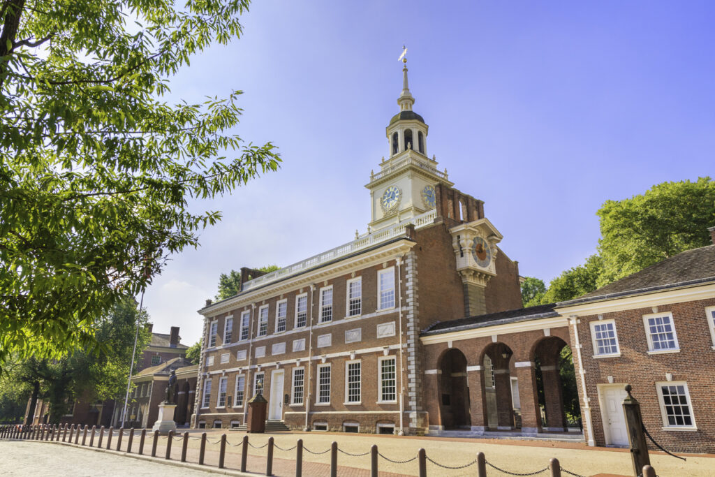 Independence Hall in Philadelphia, Pennsylvania