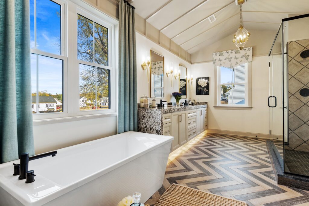 Foxlane model home bathroom