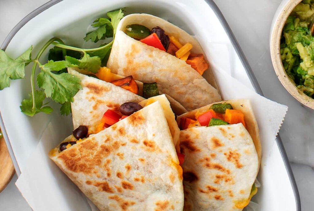 Vegan quesadillas