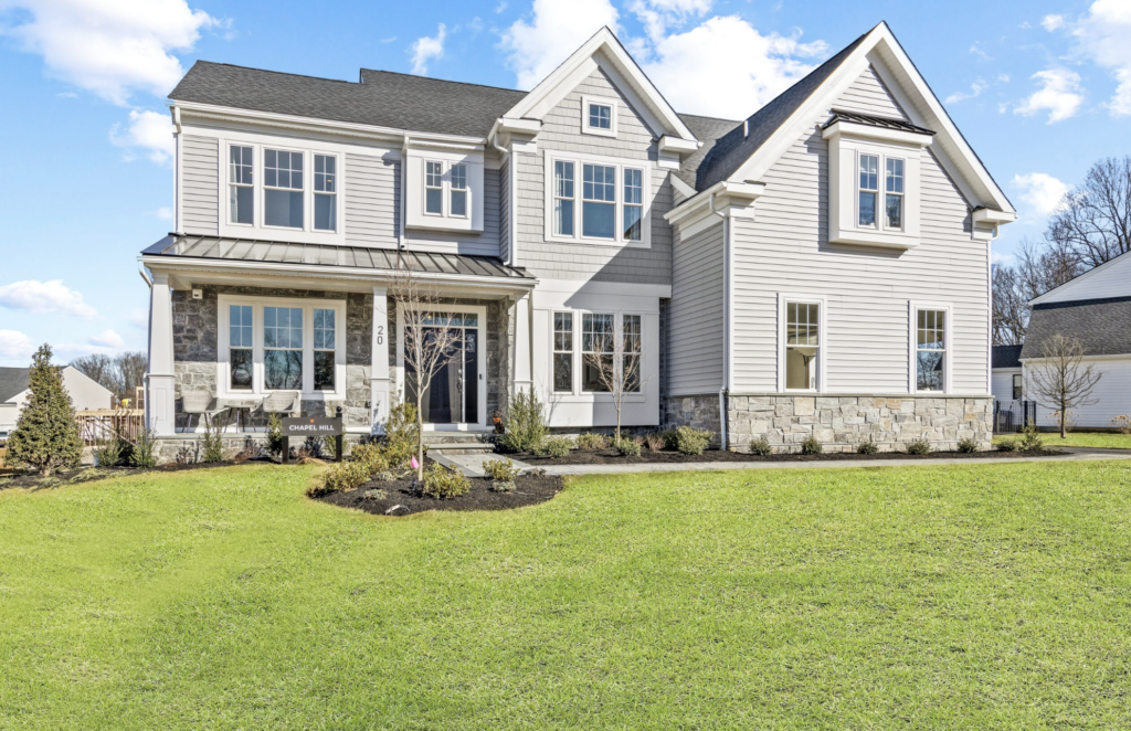 chapel hill model home exterior