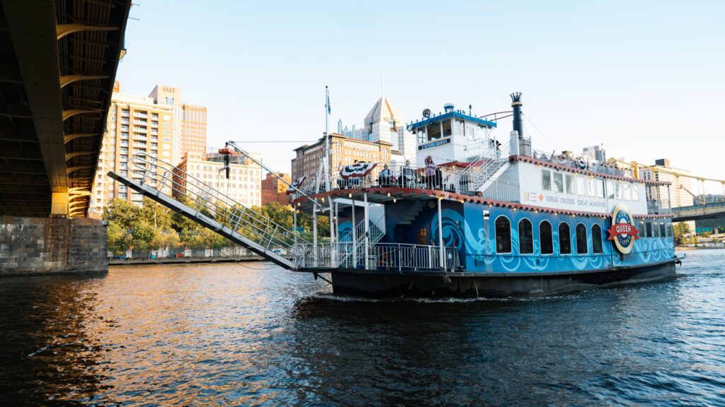 a sightseeing boat from the gateway clipper fleet