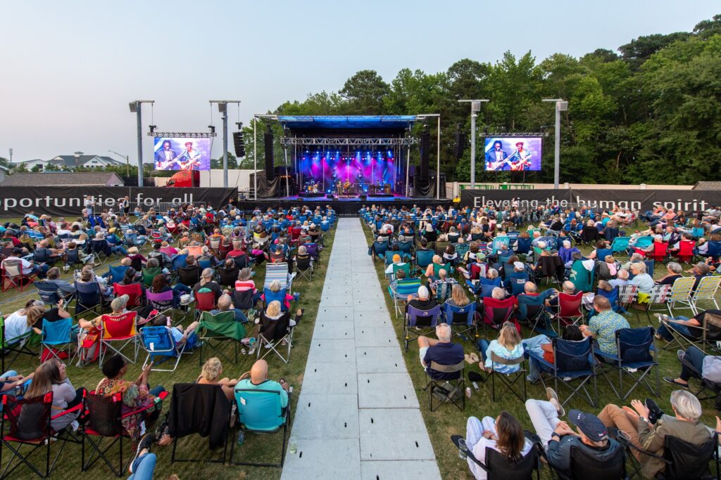 concert at freeman arts pavilion