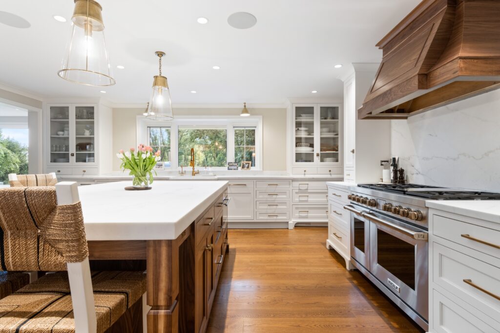 north wayne model home interior kitchen