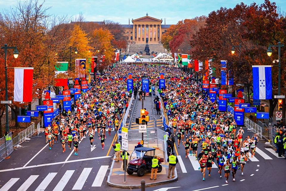 philadelphia marathon runners