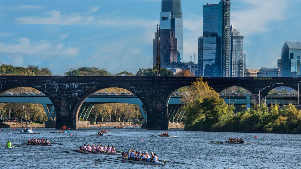 Head of the schuylkill regatta races 