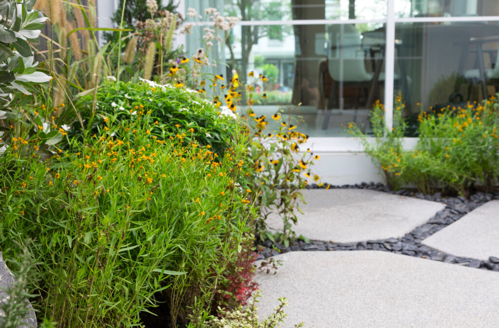 simple backyard garden