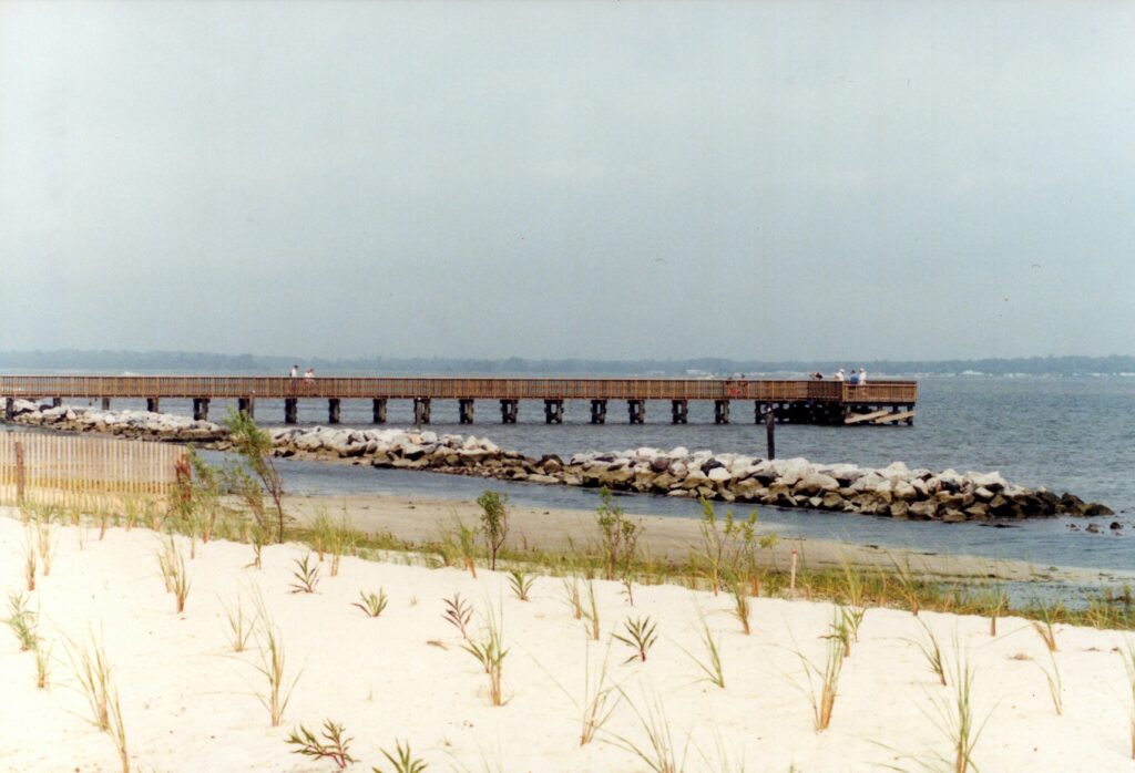 pier at holts landing state park