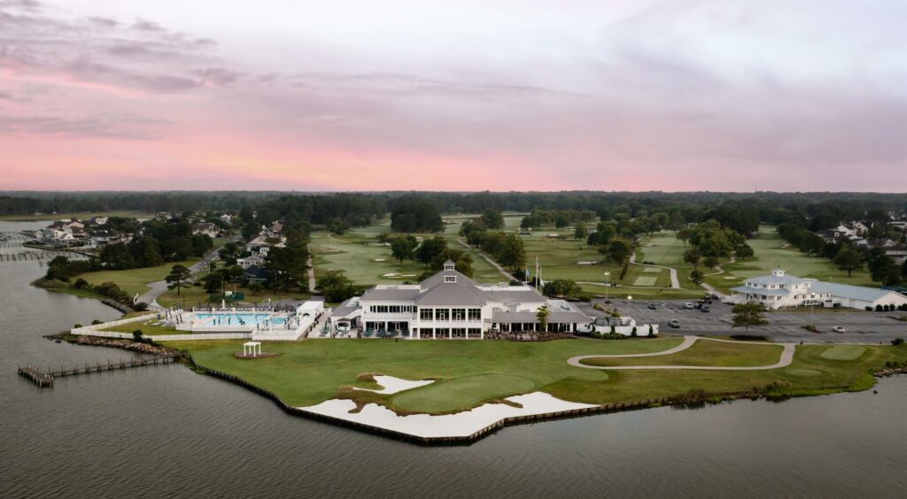 aerial view of rehoboth beach country club