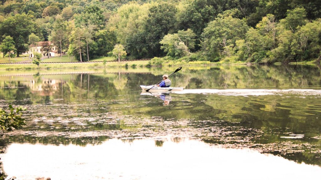 kayaking at north park