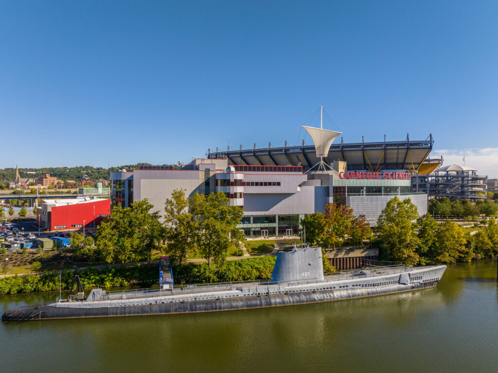 the USS Requin at the Carnegie Science Center