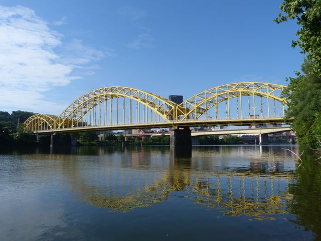 16th street bridge (david mccullough bridge) in pittsburgh