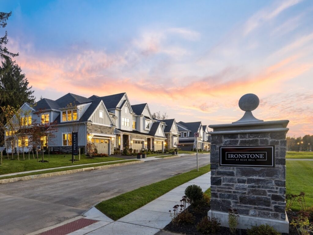 exterior of a foxlane homes community