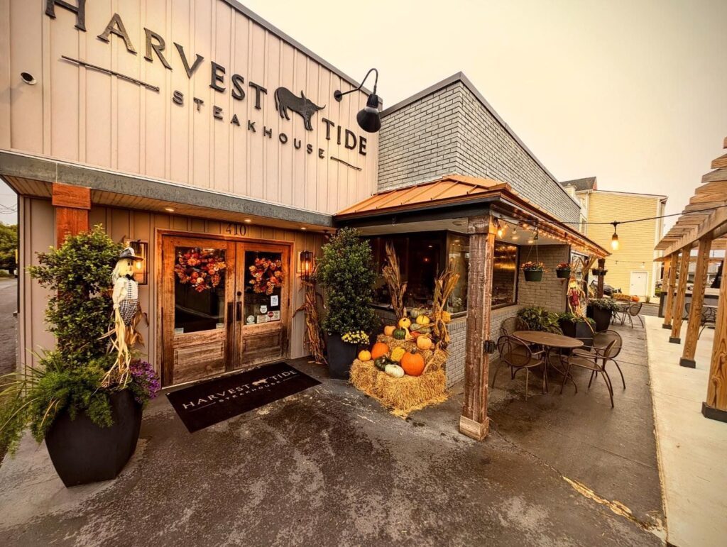 harvest tide steakhouse exterior