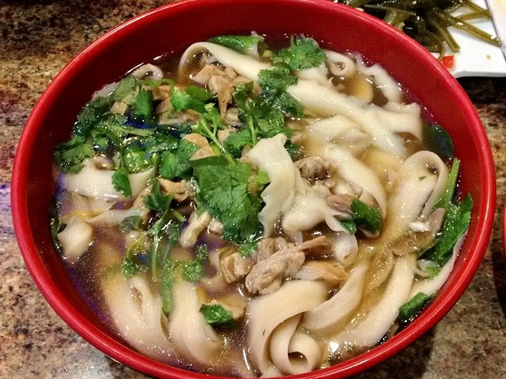 bowl of soup from nan zhou in Philadelphia