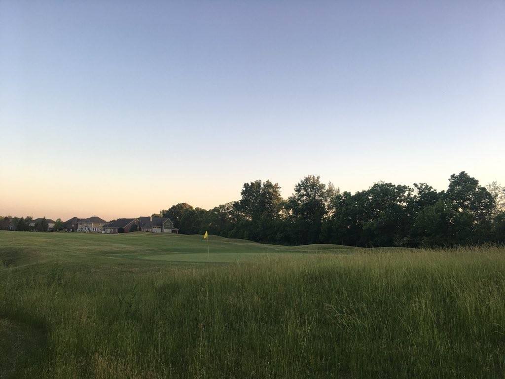 a hole and green at ironwood golf club