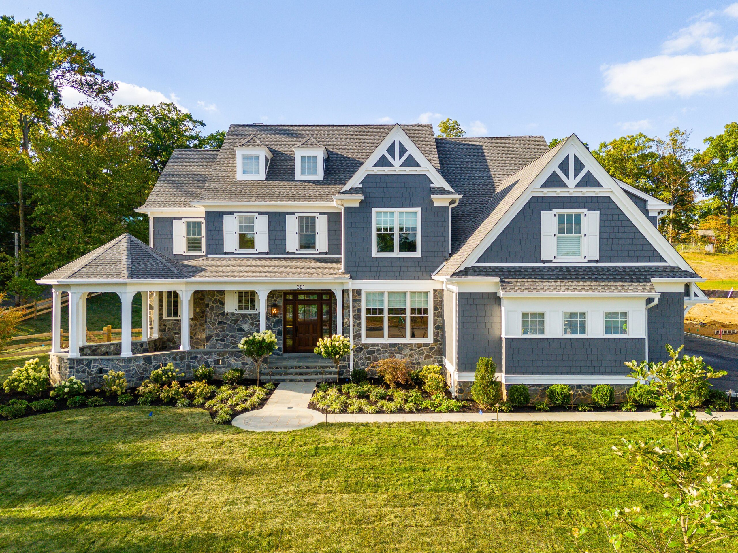 foxlane homes model home exterior