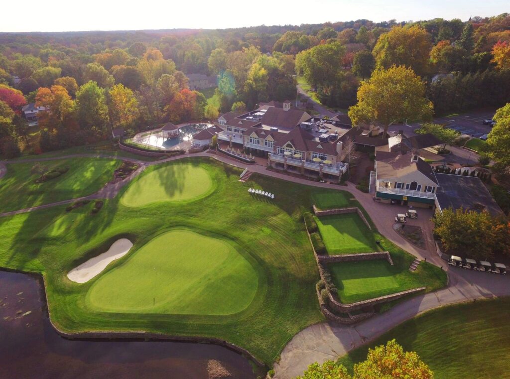 aerial photo of doylestown country club